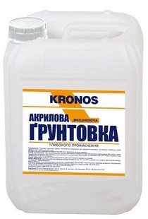 Ґрунтовка Kronos акрилова 10л