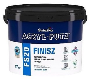 Шпаклівка Sniezka Acryl-Putz фінішна 27 кг