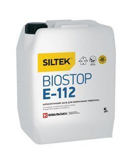 Протигрибковий засіб для мінеральних поверхонь Biostop E-112 5 л