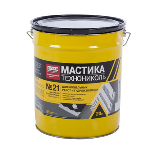 Мастика кровельная №21 Техномаст, Технониколь, 20 кг